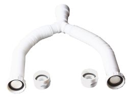  Sifão duplo inteligente com porca plastica