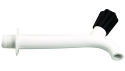  Torneira plastica de pia branca  3/4