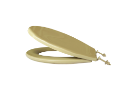 Assento Sanitário Macio Bege