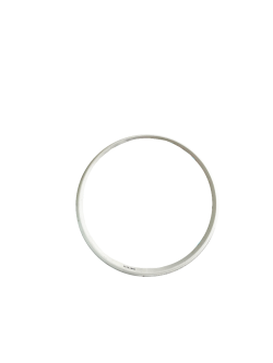  Porta-grelha branco redondo 150 mm.